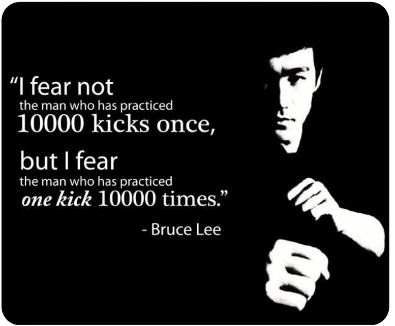 Bruce-lee-1000-kicks - Empower Kickboxing™ Martial Arts Curriculum