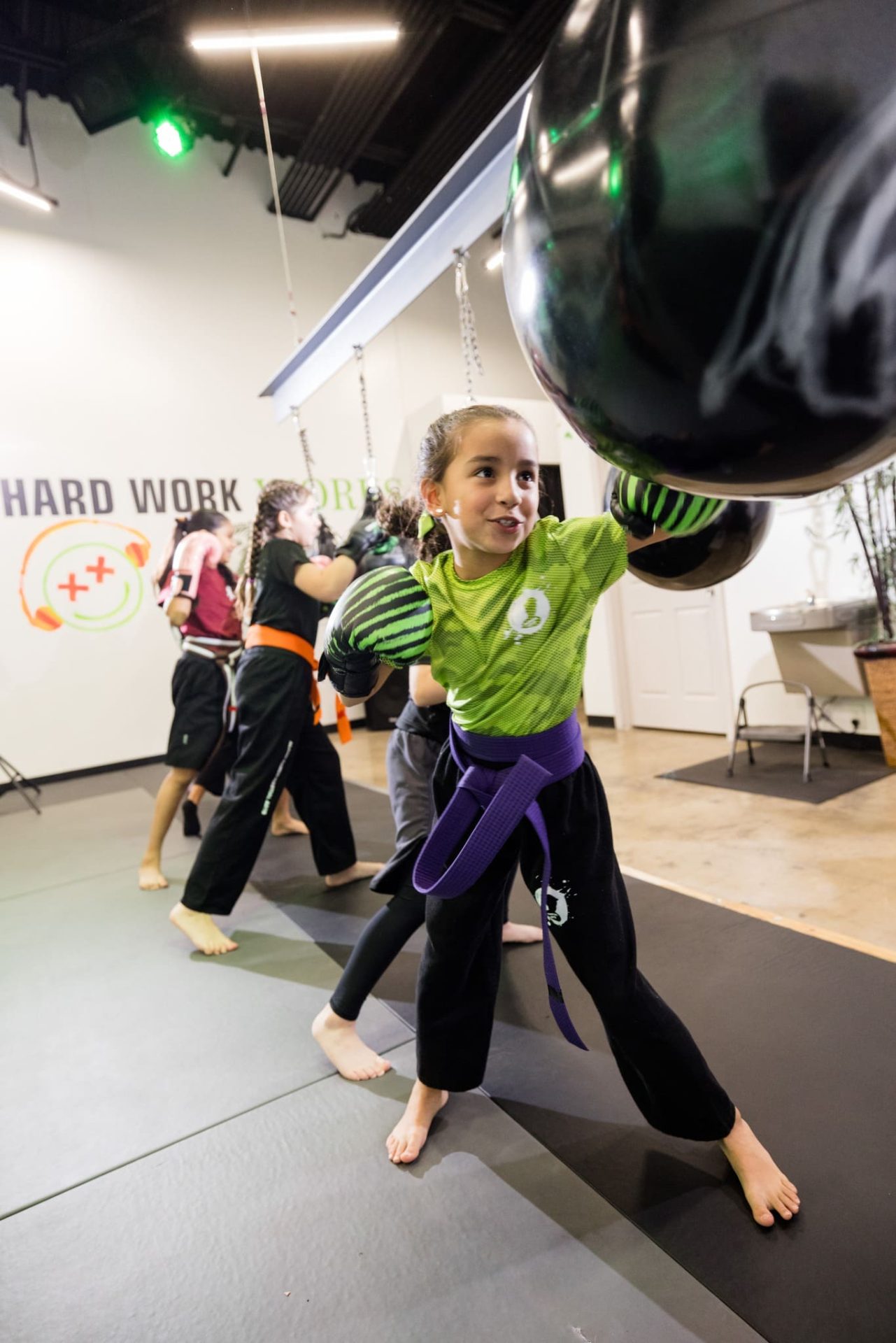 happy students punching'